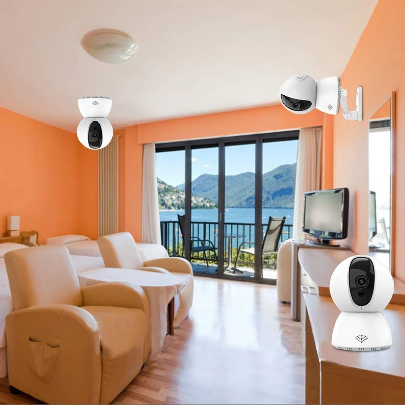 

Baby Monitor with Camera and o 1080P HD Video Baby Monitor 2.4Ghz WiFi Security Camera Indoor US Plug