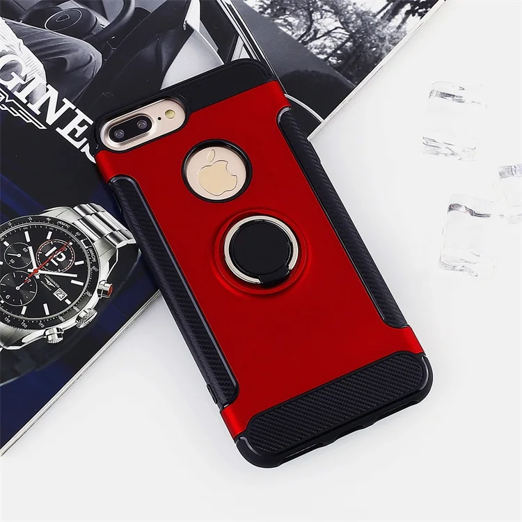 red LSDI для iphone 11 pro max чехол для iphone 6 6s 7 8 plus 5 5S se Броня TPU+ PC дизайн отверстия с логотипом крышка для Alcatel Idol x xr xs max - Цвет: red