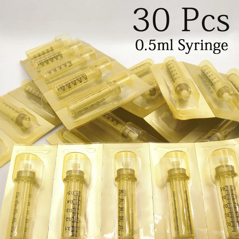 

0.3/0.5ML Sterile Ampoule Head Needle for Hyaluronic Acid Pen Hyaluron Gun Injection Syringe Skin Care Tools Beauty Dropshipping