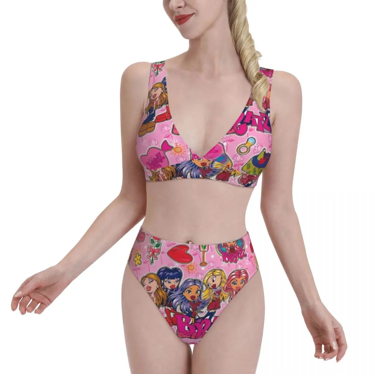 

Экзотический женский купальник бикини Cyber Y2K 2021, комплекты платьев с высокой талией, женский купальный костюм в эстетике, купальник