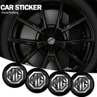 4 шт., черные стикеры на колесо для MG ZS MG3 MG5 MG6 MG7 GT HS ZR RX5 Gundam 350