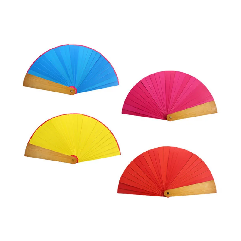 Четыре цвета крупным планом Магическая Иллюзия трюки вентилятор Магия Изменения