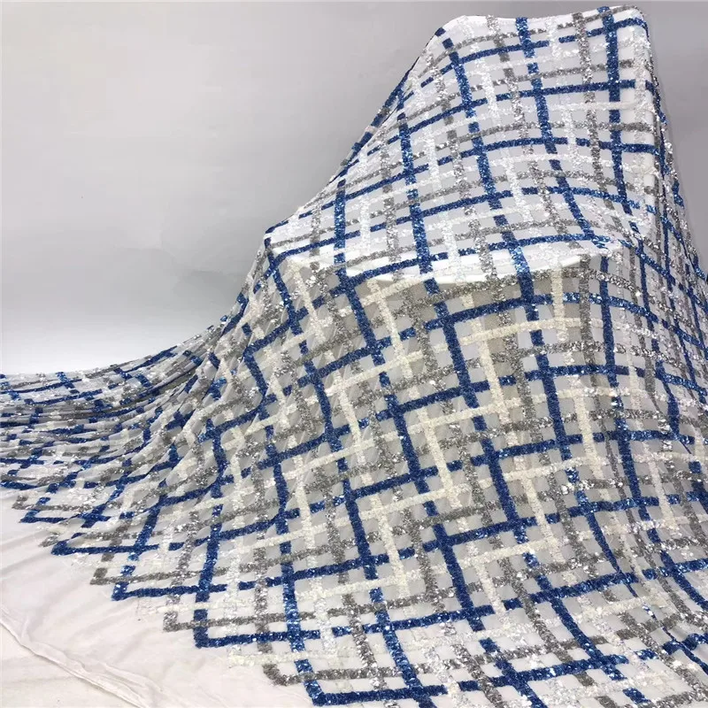 

Африканские кружева высокого качества Кружева свадебное платье делая кружева ткань тюль сетка вышивка кружева с блестками 2020 новый дизайн ...