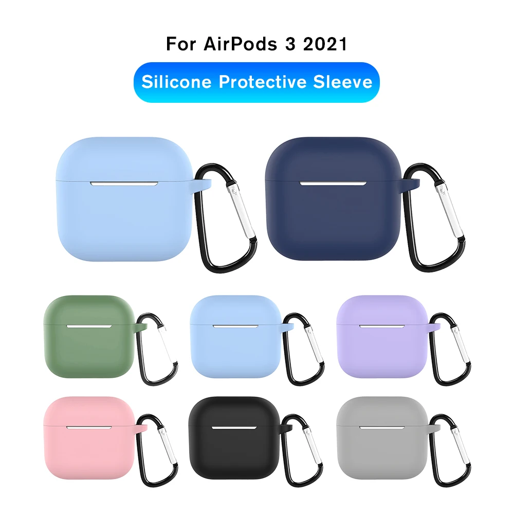 

YYDS Новинка 2021 Мягкий силиконовый чехол для наушников Apple Airpods 3 ударопрочный чехол для Airpods3 Air Pods 3 защитные чехлы
