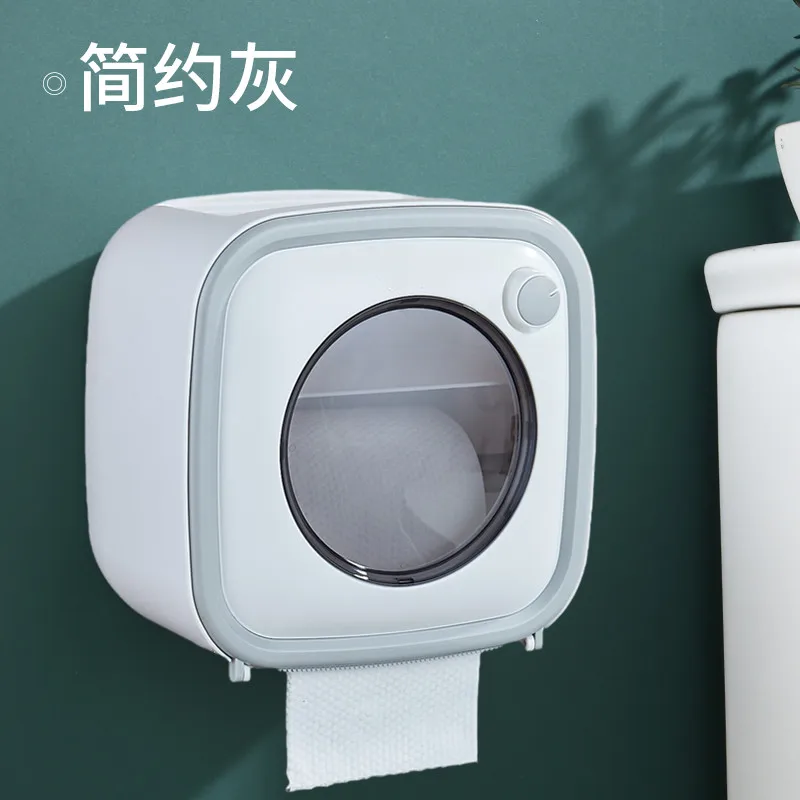 

Wall-mounted Toilet Paper Box Wipes Box Plastic Wet Tissue Case Baby Wipes Storage Organizer Box For Bathroom Kitchen