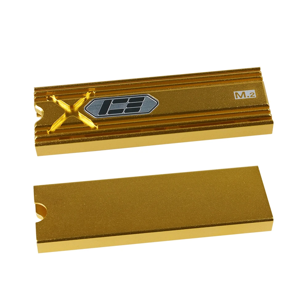 Жесткий диск IceManCooler M.2 радиатор SSD черный серебристый красный золотой синий