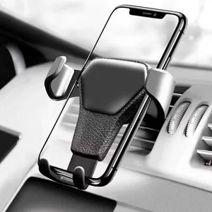 new 1pc gravity car holder for phone air vent clip mount mobile cell stand smartphone gps support for iphone 11 xs x xr 7 xiaomi free global shipping