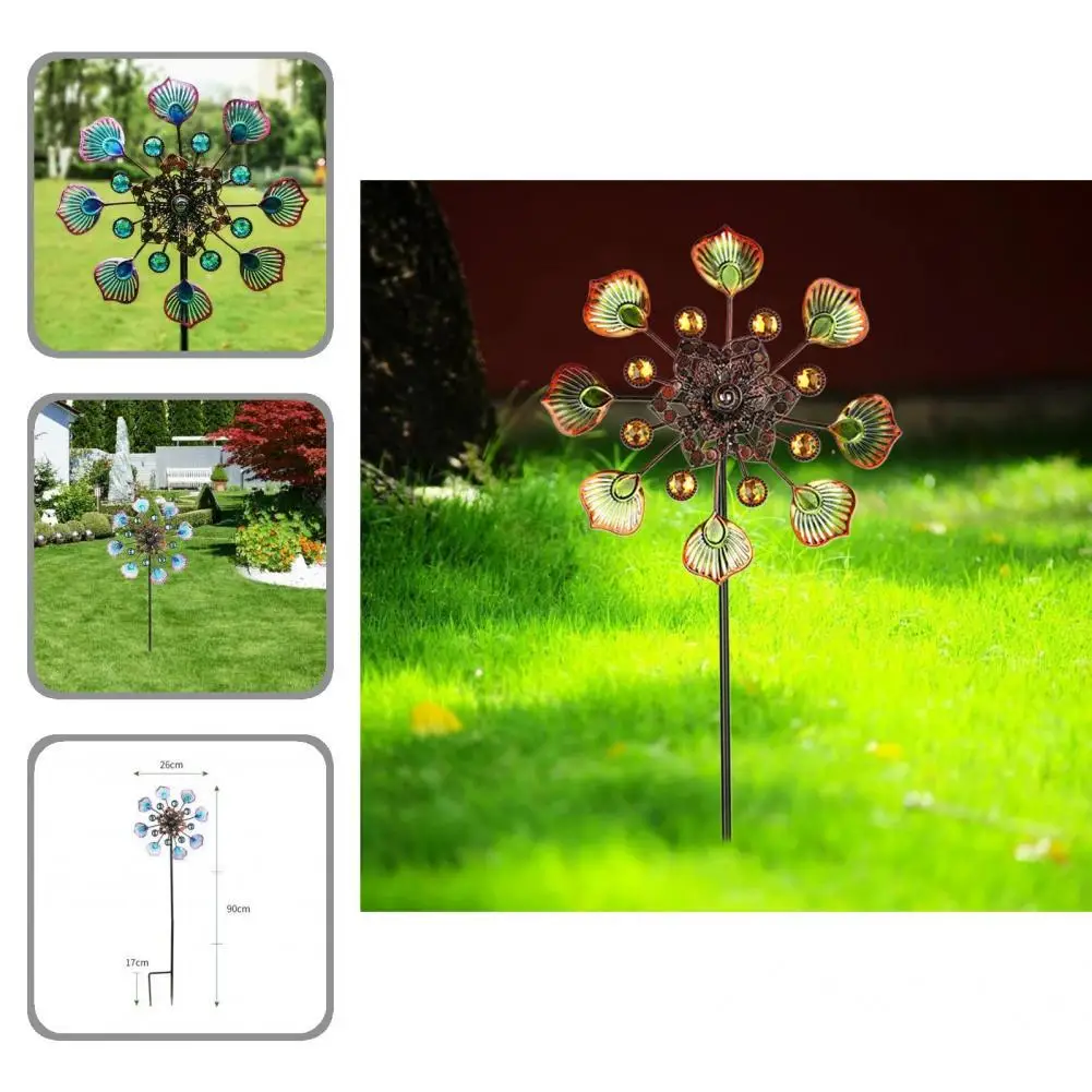 

Ветряная мельница в форме Павлиньего хвоста, 2 цвета