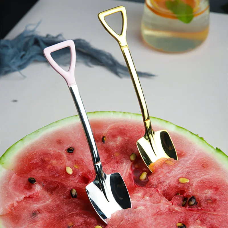 Набор посуды железная ложка твердая и вилка|Столовые сервизы| |