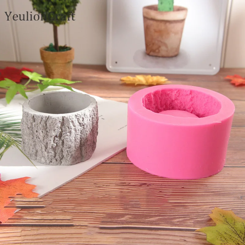 YeulionCraft геометрическая форма для цветочного горшка керамика полимерная глина инструменты цемента цветочный