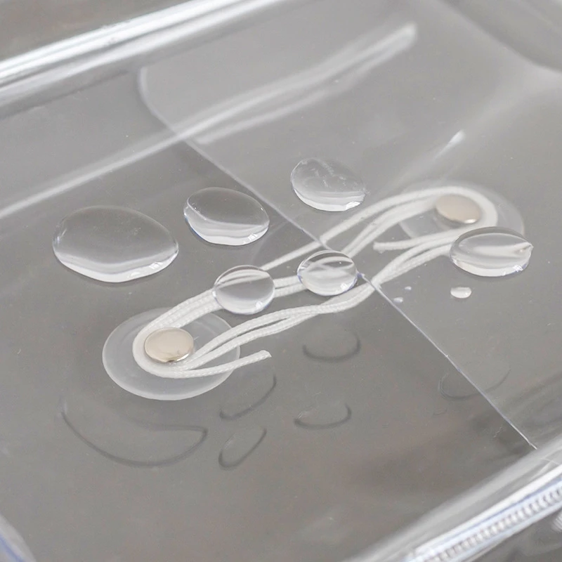 

Fashion Transparent Waterproof PVC Women Card Case Small Wallet Girls Coin Purse Credit Card Protector Case Pocket Purse