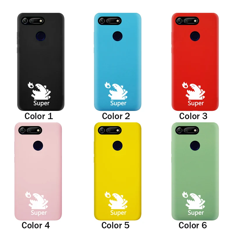 Супер милый чехол для huawei Honor 20 10 9 Lite Note V20 V10 V9 V8 силиконовый телефона мягкий