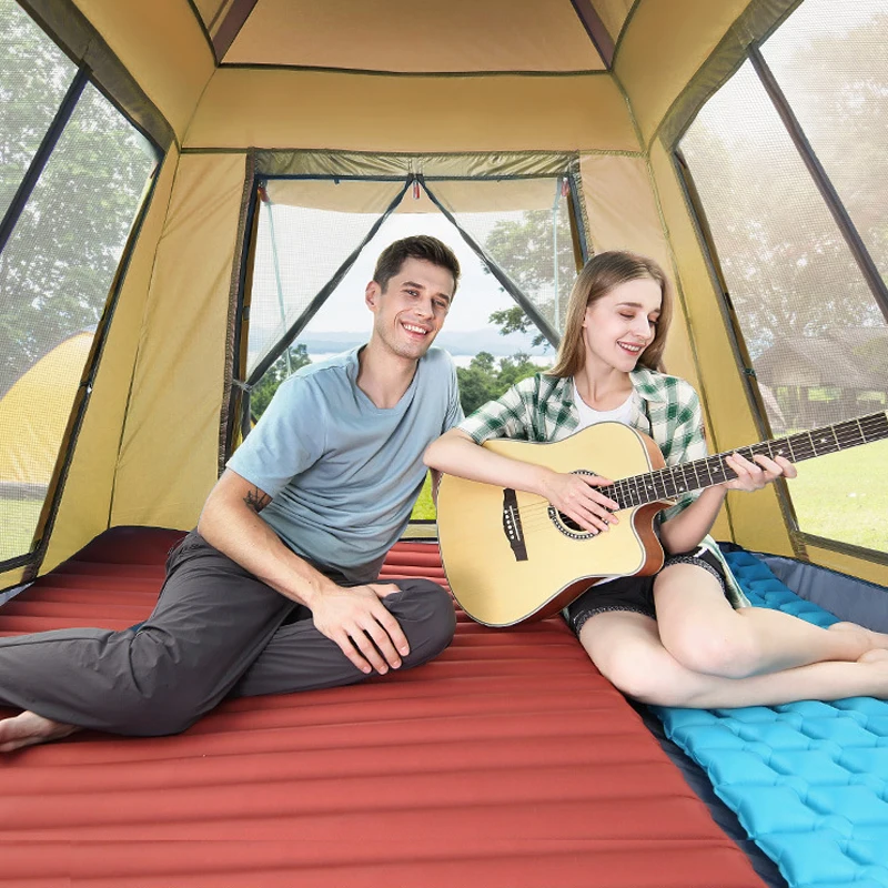 Hewolf Outdoor Tent 3-4 People Fully Automatic Rainproof Square Space Leisure Camping Beach | Спорт и развлечения