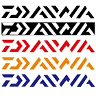 Автомобильный Стайлинг, забавная Декоративная Виниловая наклейка, наклейка с кузовом, наклейка с резьбой из ПВХ, автомобильный аксессуар для Daiwa Fishing Style 29*4 см