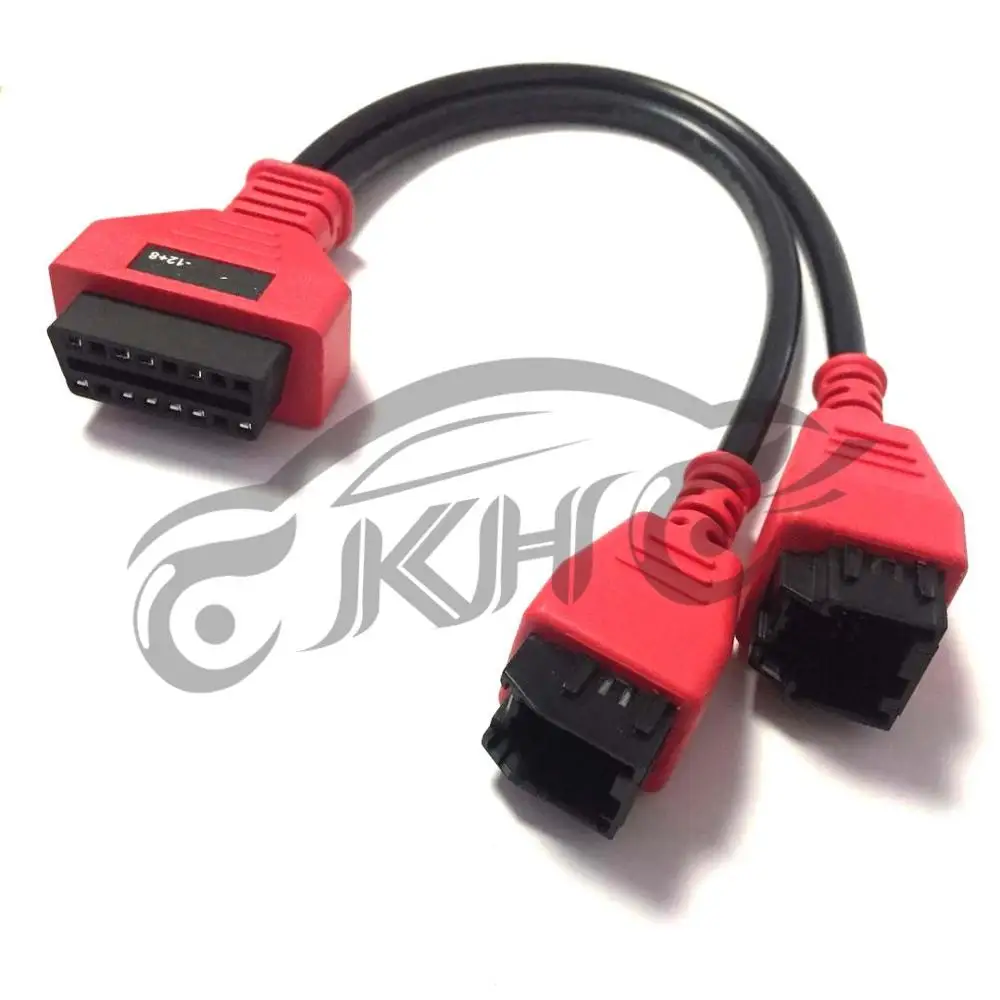 For Chrysler programming cable 12+8 connector for Autel DS808 Maxisys MS905 906 908 PRO ELITE chrysler adapter | Автомобили и