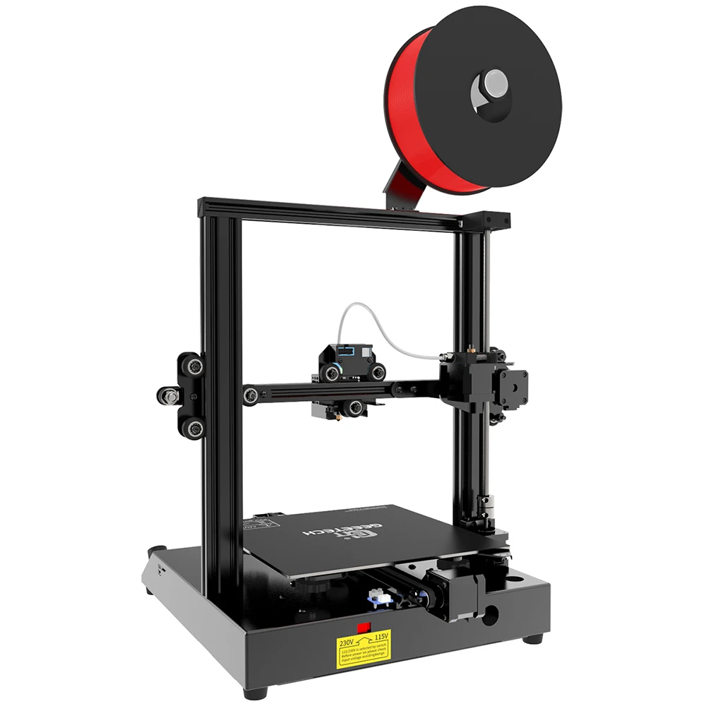Verkaufen FDM 3D Drucker Geeetech A20, Schnelle Montage Hohe Genauigkeit Brechen-Fortsetzen Fähigkeit Und Aluminium Profil Rahmen, 250x250x250mm