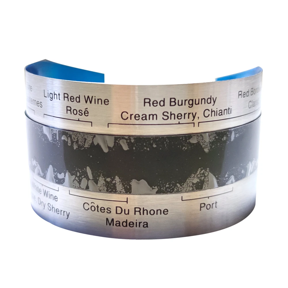 Креативный термометр для винных бутылок из нержавеющей стали ЖК-термометр пива