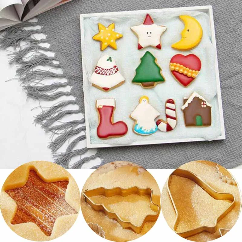 10 шт./набор формы для выпечки из нержавеющей стали | Дом и сад