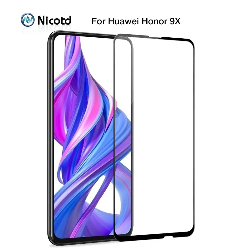 Закаленное стекло с полным покрытием для Honor 9X 9 Lite пленка экрана 10 lite 10i 20 Pro View на 8X
