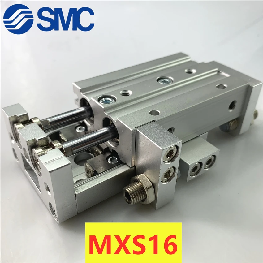 MXS MXS16 SMC MXS16-20 MXS16-20A MXS16-20AS MXS16-20AT MXS16-20B MXS16-20C направляющая цилиндр пневматический цилиндр
