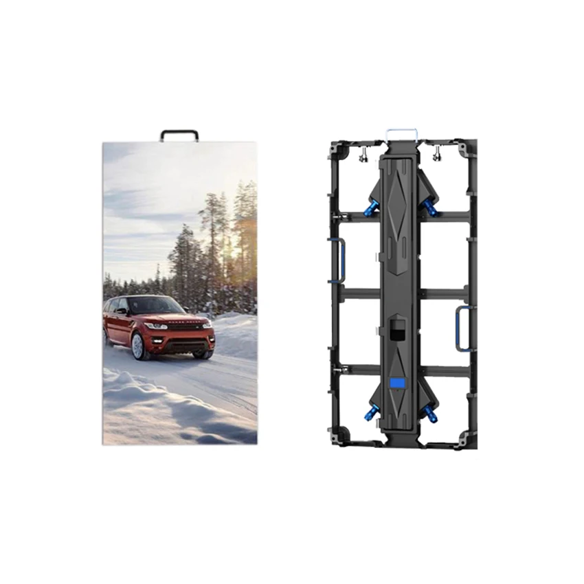 12 шт. Крытый P3.91mm 500x1000 мм светодиодный дисплей панели, 128*256 точек полноцветная светодиодная панель видео настенный экран для Прокат
