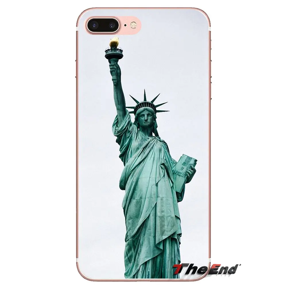 Liberty осветляющая статуя свободы для huawei P Smart Y6 P8 P9 P10 Plus Nova P20 Lite Pro Mini 2017 SLA-L02 SLA-L22 2i TPU