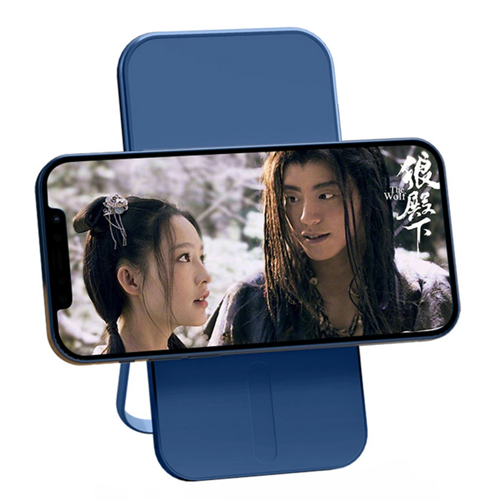 The Foldable Metal Wireless Charger Holder Fast Charging Mount Desktop Bracket for Phone Wireless Charging Accessories