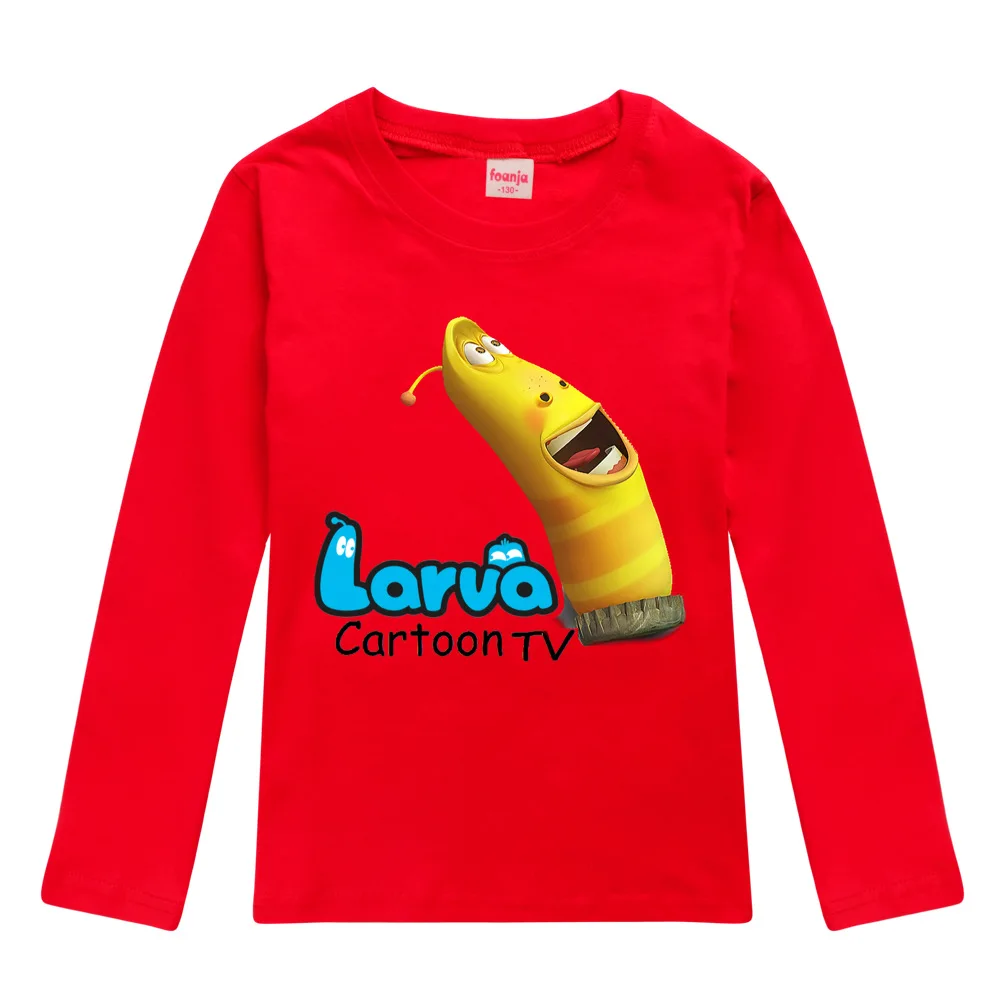 Футболка с длинными рукавами для мальчиков Детские рубашки детей 2021 осень