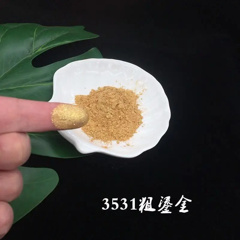 Косметика DIY сырья блеск Тени для век массивный глаз Блестящий Пигмент Золотой