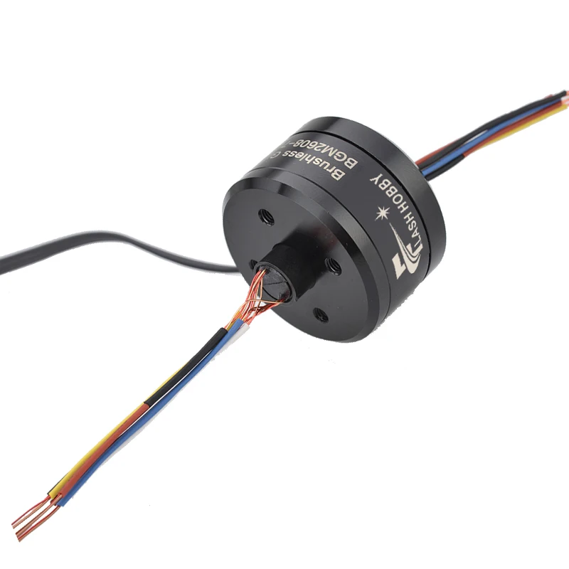 Flashhobby 12N14P 2608 70T бесщеточный карданный двигатель со скользящим кольцом фотомоторы
