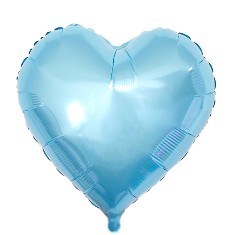 tiffany heart 6 шт воздушные шары из фольги со звездами и сердечками, выпускной, вечерние украшения для детей, для мальчиков и девочек, только что вышедшие в свет, 30th 40th 50th 60th Birthday - Цвет: tiffany heart