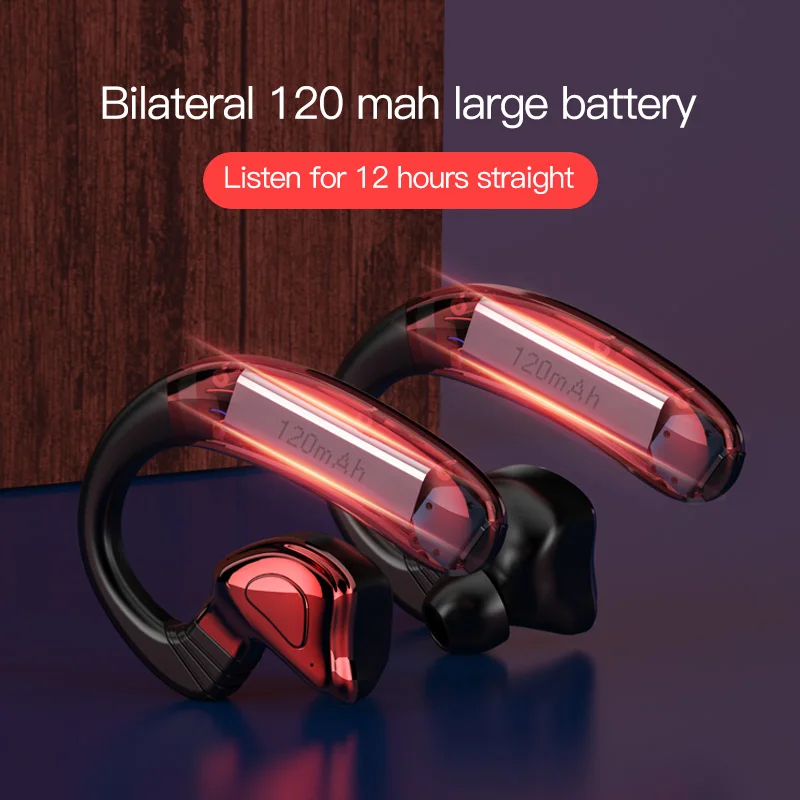 Caletop Спортивные Беспроводные наушники TWS 5,0 Bluetooth Беспроводные наушники с микрофонами 12 часов для iphone для телефонов на Android