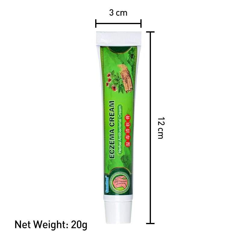 

5Pcs Sumifun Eczema Cream Natural Herbal Ointment Psoriasis Dermatitis Urticaria Beriberi Antibacterial Antipruritic Skin Care