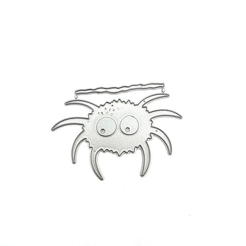 

Metal Cutting dies cut die mold Halloween scary spider decoration Scrapbook paper craft knife mould punch stencils dies