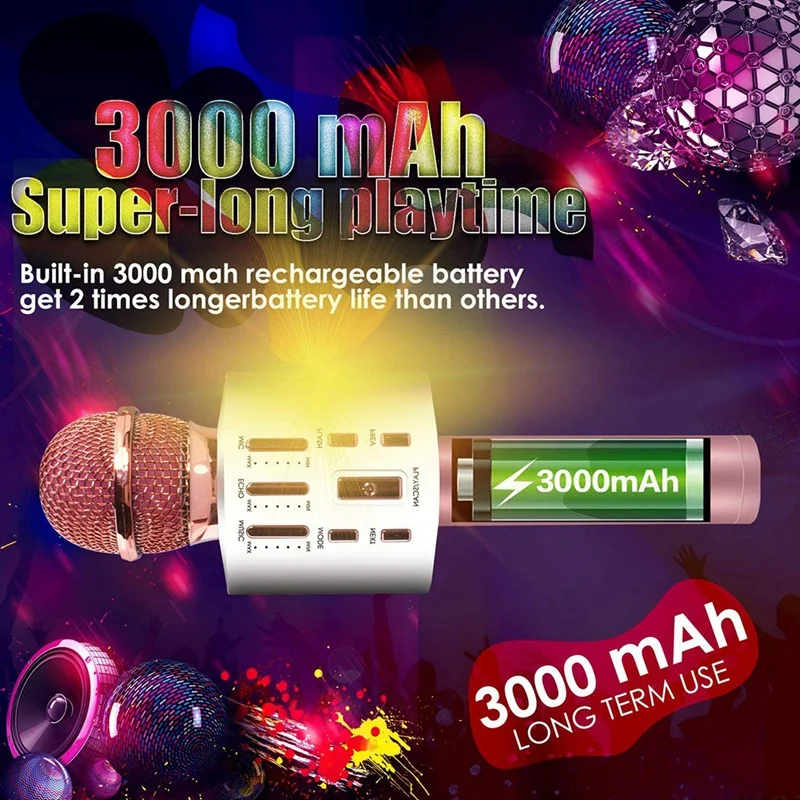 

1 Pcs Wireless Bluetooth Musical Microphone & 1 Pcs T8 Voice Translator Multi Languages Instant Translate