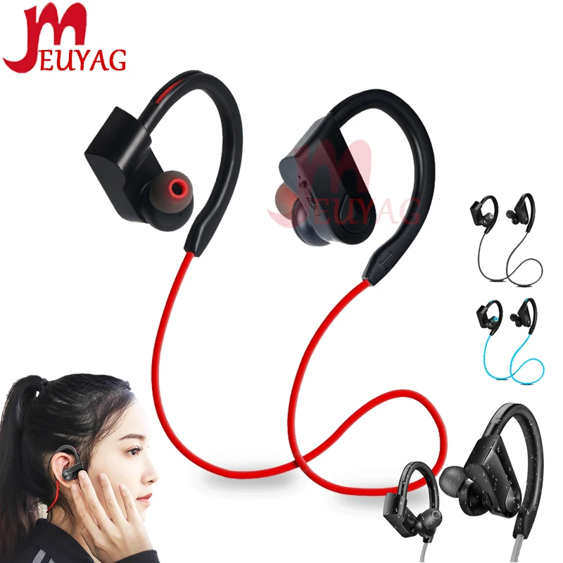 MEUYAG, новинка, K98, беспроводные Bluetooth наушники, стерео, спортивные, для бега, гарнитура с микрофоном, наушники с ушками, для iPhone, huawei