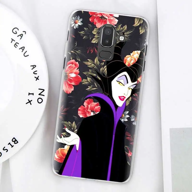 Чехлы Angelina Jolie Maleficent для samsung Galaxy J4 Plus J6 Plus J8 J3 J5 J7 J5 Prime жесткий чехол