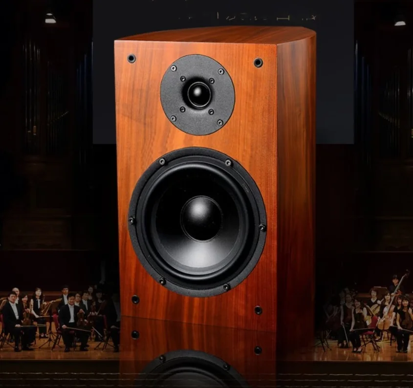 

M-001 hifi 8-inch bookshelf speaker low-passive two-way wooden audio eight super 6.5-inch