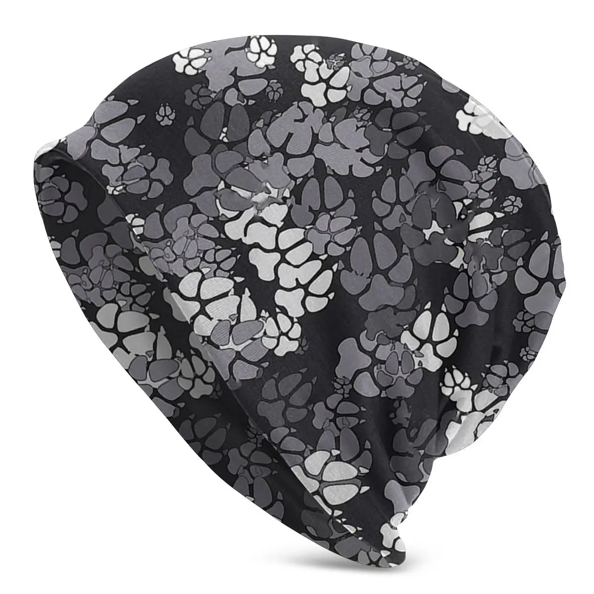 

Canine Camo URBAN Autumn Female Warm Beanies Double Used Windproof Bonnet Hats