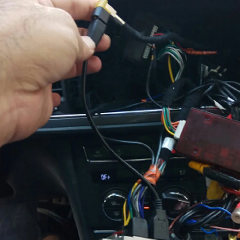 Автомобиль Радио USB Интерфейс PlugTransfer кабель для VW RCD510 RCD300 компакт диска 4 Pin смены