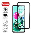 Защитное закаленное стекло для LG Q92, 5G дюйма, 6,67 дюйма, 2 шт.