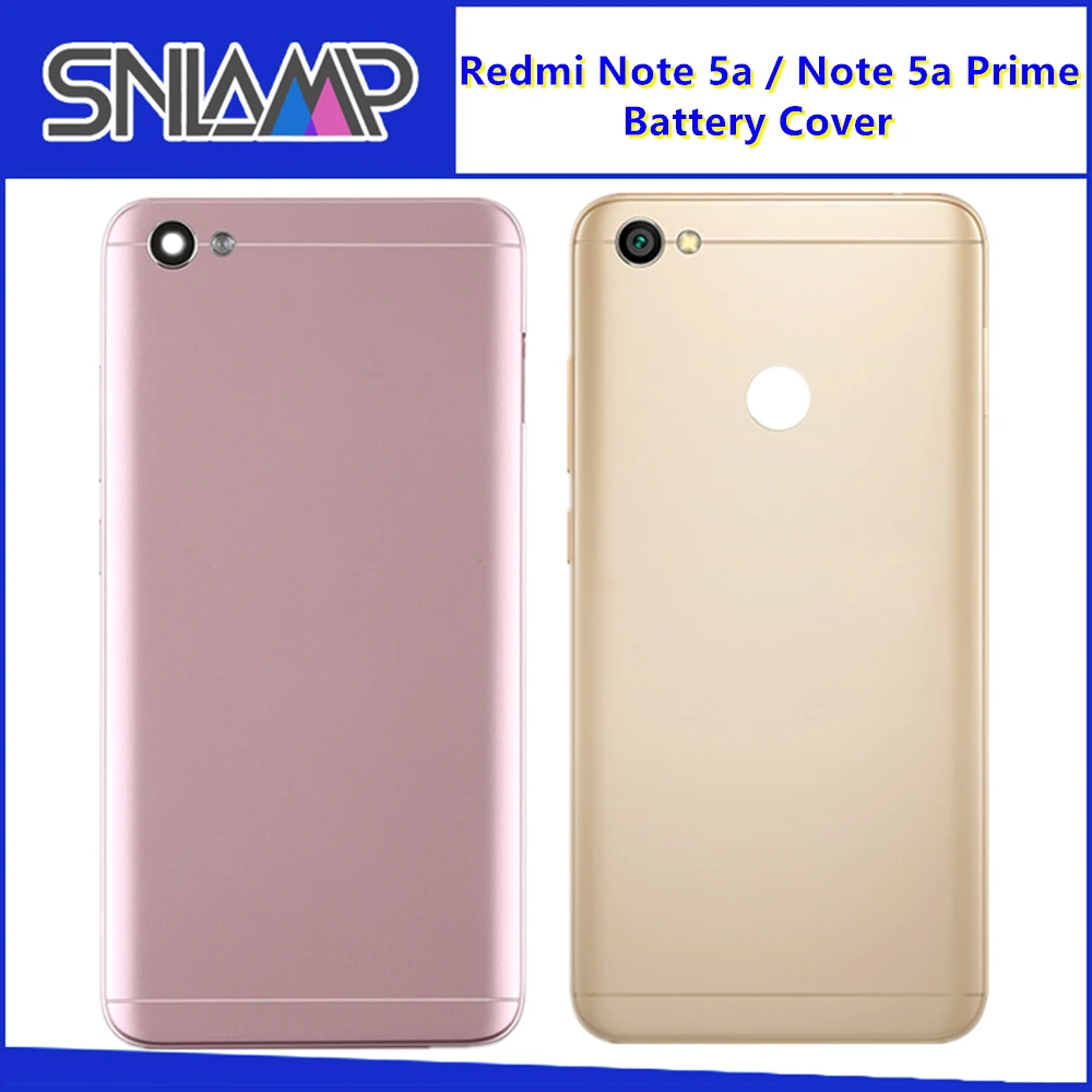 Задняя крышка для Xiaomi Redmi Примечание 5A/Note 5A Prime Y1 Lite металлическая задняя корпус