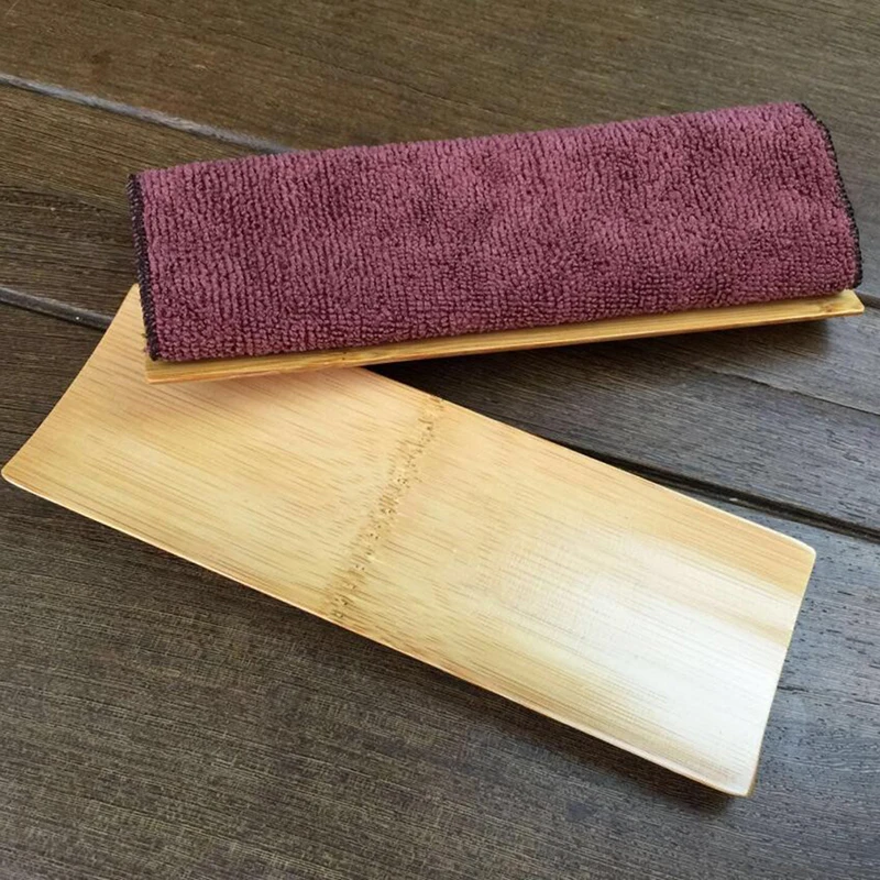 Бамбуковое чайное полотенце кунг фу поднос для полотенец держатель салфеток