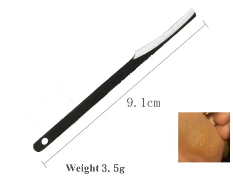 Бритва для ногтей набор ножей педикюра пилка удаления омертвевшей кожи