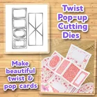 Новый металлический поворотный всплывающее окно Трафаретный вырубной штамп блок ползунок для украшения открытки в альбом Бумага ремесла Сделай Сам декоративная рамка тиснение Бумага карты