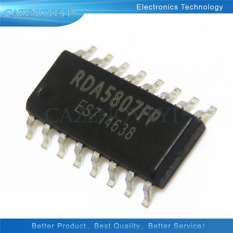 1 шт./лот RDA5807FP SOP 16 RDA5807 5807FP SOP16 SMD в наличии|Интегральные схемы| |