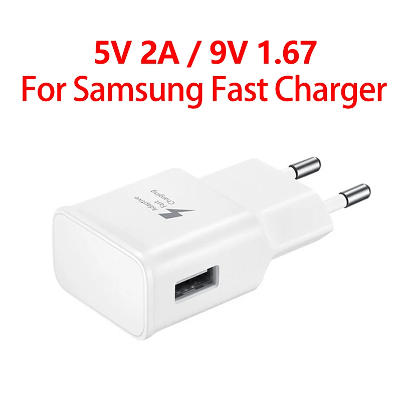 For Samsung Charger 20 шт./лот, дорожное USB зарядное устройство для samsung huawei iPhone XS Max X XR 7 Plus 8 6 6s iPad SE 5 5S, штепсельная вилка европейского стандарта - Тип штекера: For Samsung Charger
