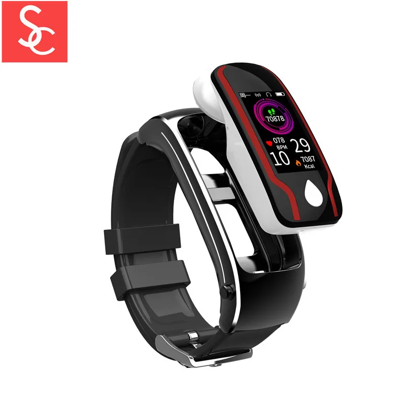 Умный Фитнес-браслет 2 в 1 с монитором кровяного давления | Электроника