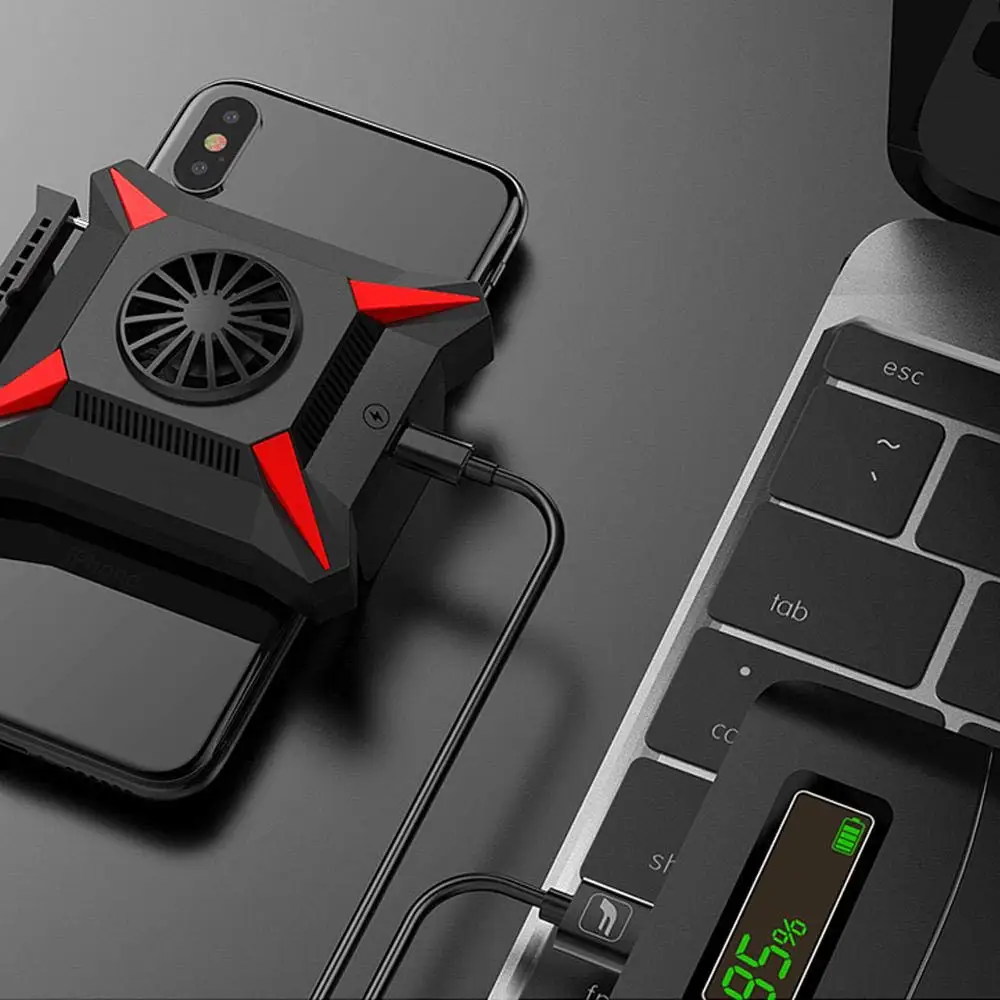 Кулер для iPhone вентилятор охлаждения радиатор смартфона Pubg геймпад кулер Huawei Xiaomi