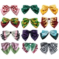 4 pcs japanese anime hair rings lovely bowknot hair ring cosplay accessories gift for anime fans